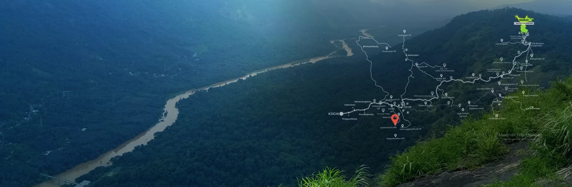 Kuthirakuthi Hill Top View Point