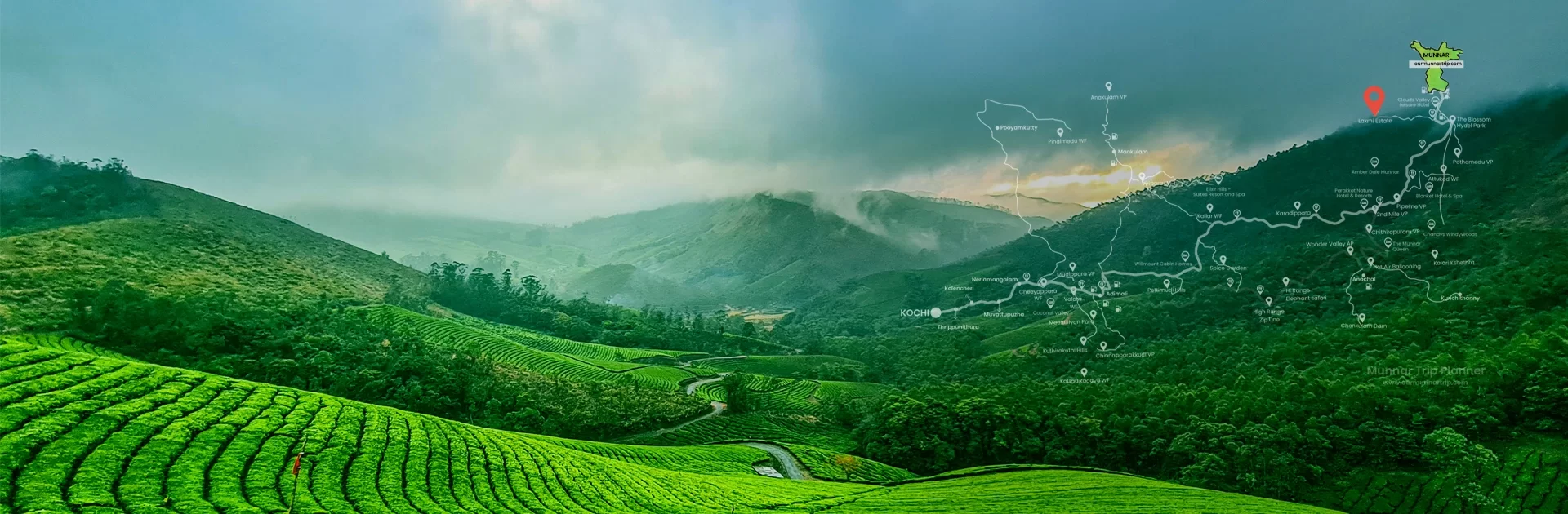  Kanan Devan Hills Plantation, Munnar