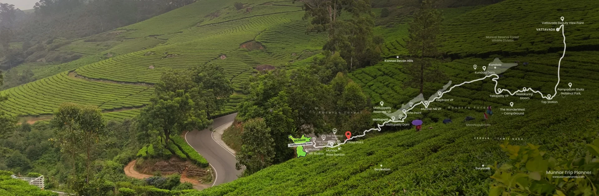 Photo Point in Munnar