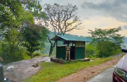 Irachilpara Waterfalls Entrance